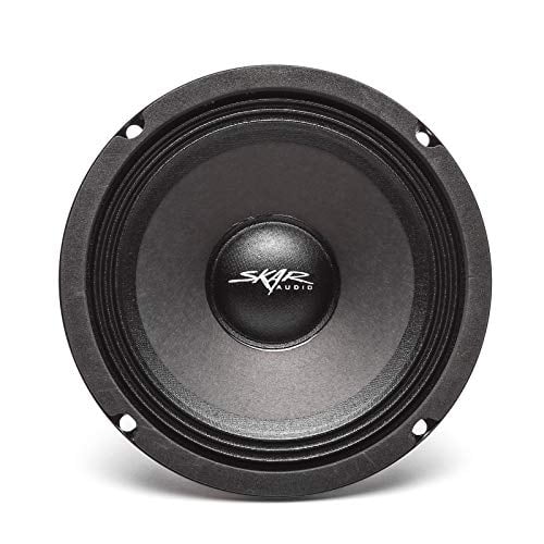 Skar Audio FSX65-4 6.5 300 Watt 4 Ohm Pro Audio Audio Mid Range Altavo, cada uno