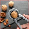 thumbnail image 6 of JilgTeok 3 Packs Heavy Duty Nut Cracker Tool with Funnel Design Spring Loaded Pliers for Walnuts Pecans Hazelnuts Ergonomic Kitchen Gadget for Easy Shelling Durable Alloy Nutcracker for Nuts Seeds, 6 of 6