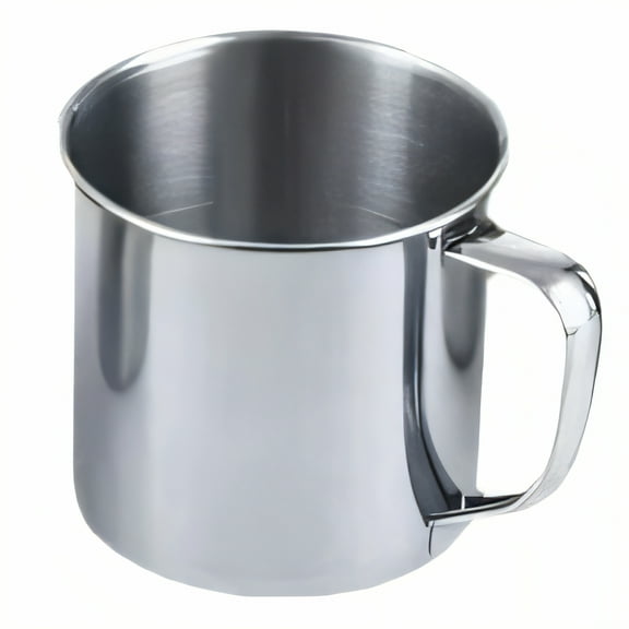 CCOCC Travel Tea Mug,Secure Lid Seal Double Walled Coffee Mug,Prevent Contaminants Entry Tea Cups,Silver1,9cm