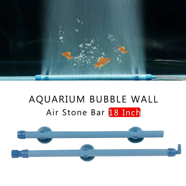 Aquarium Bubble Wall Air Stone Bar 18 Inch Fish Tank Bubble Wall Air Diffuser Household Tool
