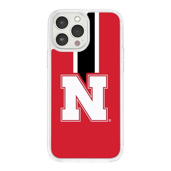 Nebraska Huskers HD Phone Case Compatible with MagSafe Apple iPhone 16 (Stripe) by Affinity Bands