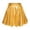 *Gold, variant on Women's Plus Shiny Metallic Pleated Skirt,Ladies High Waist Flared A-Line Mini Skirt,Casual Party Holographic Rave Skirt For Women,Gold,XL-5XL
