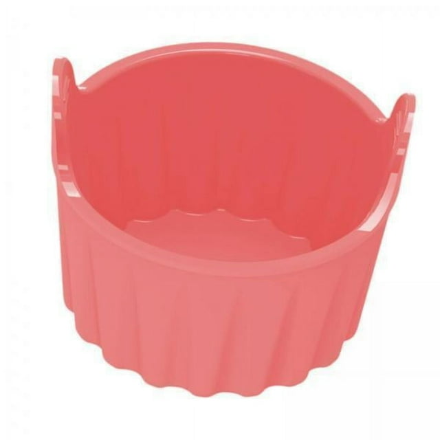 Moldes para hornear en freidora de aire,Molde de silicona para hornear en freidora de aire Modelo de tarta de huevo,Mini molde para muffins de silicona antiadherente para freidora de