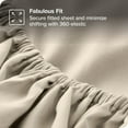 thumbnail image 3 of Home 2 Pack Fitted Sheets - Premium 1800 Collection - Ultra soft, 3 of 14
