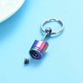thumbnail image 5 of Stainless Steel Car Tool Funeral Cremation Urn Pendant Keychian for Cremation Ashes Urn Keyring Lockets for Ashes of Loved One Memorial Jewelry, 5 of 6