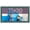Gustav Blue, variant on 35x20 Frame Blue Rustic Barnwood Solid Wood Picture Frame Width 1.25 Inches | Interior Depth 0.5