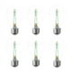 thumbnail image 1 of Pack de 6 Focos LED Aksi 1W A19 Estela de luz Base E27 Verde, 1 of 3