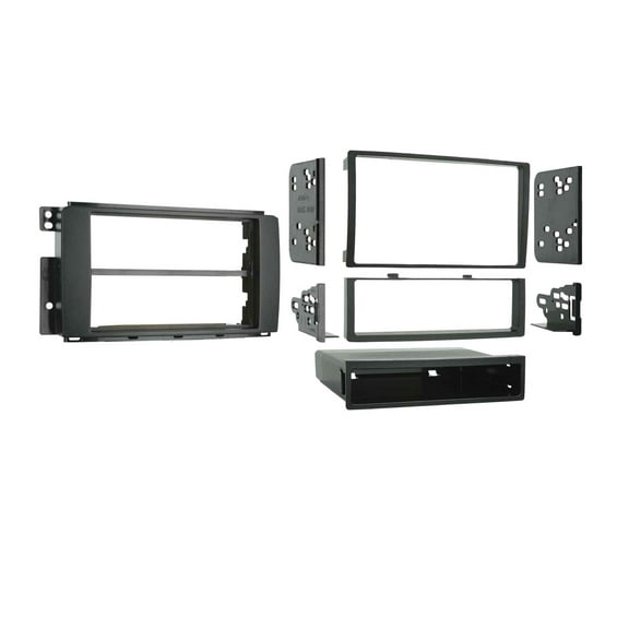 Metra 99-8715 Aftermarket Radio Installation Kit For Smart For Two 2008-2010 (Black)