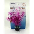 thumbnail image 1 of Penn-Plax BWP2 4 in. Rumble Fish World Aquarium Betta Plant, White & Pink, 1 of 1