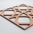 thumbnail image 5 of Ekena Millwork 11 3/8"W x 11 3/8"H x 1/4"T Small Fleetwood Decorative Fretwork Wood Wall Panels, Cherry, 5 of 18