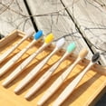thumbnail image 3 of Juego de 13 cepillos de dientes de bambú biodegradables. TUNC  Sencillez, 3 of 5