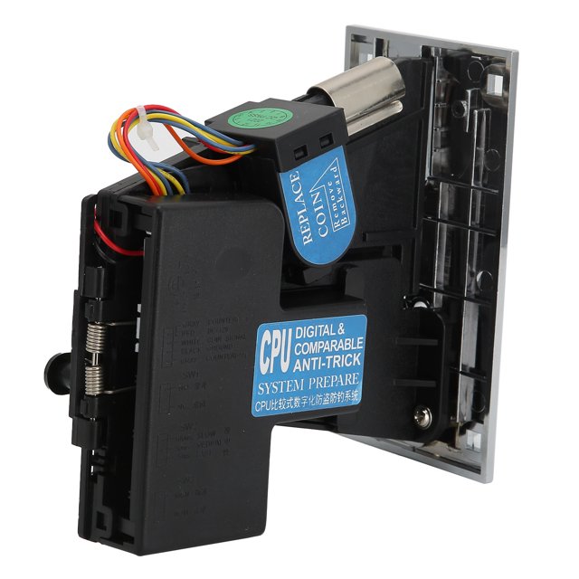 Arcade Coin Selector, Accurate/normal Gear CPU Program Coin Acceptor Easy To Use For Game Consoles For Vending Machines