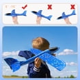 thumbnail image 3 of Foam Airplanes for Kids, 19'' Hand Throwing Foam Glider Planes, Flying Styrofoam Planes Toy, Outdoor Sports Birthday Party Favor Gifts for 3-12 Year Old Boys Girls,Red, 3 of 5