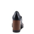 thumbnail image 6 of PATRIZIA Women's Dajah Inset Heel Loafers with Burnished Finish, Geometric Metal Detail, and Comfortable Fit, 6 of 9