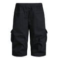 thumbnail image 4 of 2025 Summer Men's Pocket Sporty Thin Casual Loose Large Sized Work Pants, 4 of 5