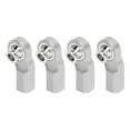 thumbnail image 2 of RC Car Steering Rod Head, M3 Bend Fine Workmanship 4PCS High Accuracy RC Car Rod End  For Replacement ANGGREK Plata, 2 of 8