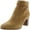 Chestnut Suede, variant on Charter Club Womens Palomaa Faux Leather Casual Ankle Boots