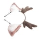thumbnail image 2 of KAKOWELY 1 diadema con orejas de animal para fiesta de cosplay, accesorio para el cabello, diadema con orejas de ciervo de peluche, decoración, 2 of 5