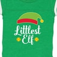 thumbnail image 4 of Inktastic Christmas Littlest Elf Holiday Boys or Girls Baby Bodysuit, 4 of 5