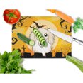 thumbnail image 2 of Carolines Treasures Halloween Longhair Creme Dachshund Glass Cutting Board Large 12H x 16W multicolor, 2 of 2