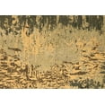thumbnail image 1 of Ahgly Company Indoor Rectangle Abstract Brown Modern Area Rugs, 6' x 9', 1 of 4