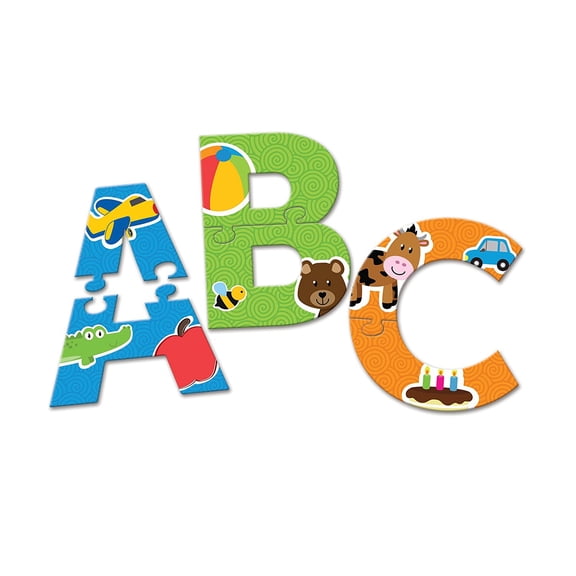Learning Resources Alphabet Puzzle Cards, Alphabet Toys, Ages 2 , LER8590
