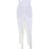 Pre-owned|Escada Womens Trouser Stretch Waist Pants Off White Size 44