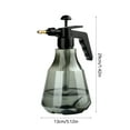 thumbnail image 3 of Twfbrm 0.5 Gallon Household Spray Bottle, Transparent Garden Pump Sprayer with Adjustable Nozzle, Handheld Plastic Water Sprayer High Pressure Watering Can for Lawn, Garden, Indoor and Outdoor, 3 of 7