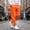 CL13_Saffron, variant on Resicozy Casual Joggers for Men Cotton Drawstring Elastic Waist Cargo Pants Lightweight Sweatpants with Pocket Black XL