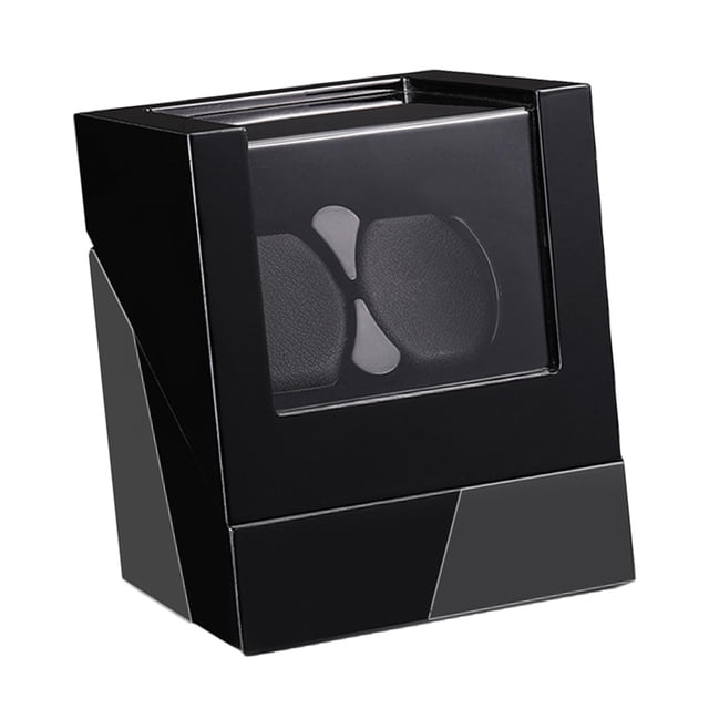 KLKCMS Double Watch Winders ,Watch Display Box ,USB with Quiet Motor Winding Box ,Watch A