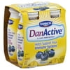Dannon DanActive Blueberry Flavored Probiotic Dairy Drink, 3.1 Oz., 4 Count