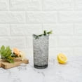 thumbnail image 2 of Better Homes & Gardens 16-Ounce Tritan Tall Hammered Tumbler, Smoke, 2 of 6