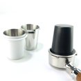thumbnail image 2 of Stainless Steel Coffee Grinder Dosing Cup for Niche & COMPAK R120: 54mm Portafilter Compatible, Compact Design with Easy Grip Handle, Efficient Grinding Aid for Home Coffee Machines, Durable & Easy, 2 of 6