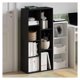 thumbnail image 2 of HOWEN Book Shelf, 7-Cube Bookshelf, Bookcase, 9.4 x 19.5 x 41.7, for Living Room, Bedroom, Home Office, Blackwood, 2 of 5