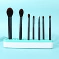 thumbnail image 2 of Portable Silicone Makeup Brush Stand Cosmetics Nail Art Pen Holder Display Organizer Blue (8.3 x 2.0 x 1.4 inches / 21.0 x 5.0 x 3.5 cm), 2 of 4