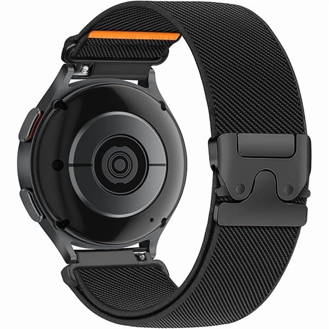 wonima44 Elastic Nylon Band for Garmin Venu 3 4 2/Forerunner 965 265,22mm Stretchy Sport Parachute-Style Buckle Watch Band for Samsung Galaxy 3 45mm/Watch 46mm/Gear S3 Frontier/Classic Strap