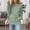 Green, variant on Vivianyn HD Women's Ribbed Henley Top with Pocket, Button Front Long Sleeve Casual Blouse,Purple,Size S-XXL