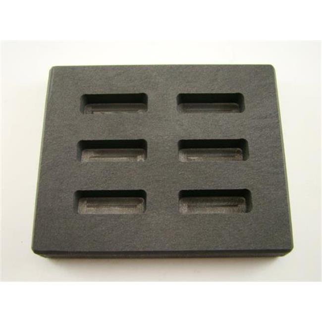 Make Your Own Gold Bars 0.5oz X 6 KitKat Mold High Density Graphite KitKat Mold 0.5 oz Gold Bar