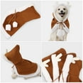 thumbnail image 2 of Cape pour Animaux de Compagnie Chien Chat Cape en Forme de Cerf Tenue Confortable pour Chien, 2 of 7