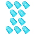 thumbnail image 2 of Puntas de dedos de guitarra Seitruly Protectores de dedos Ukulele Fingerstall Ahuecado Transparente Púas protectoras Elástico Azul Type2 NO2, 2 of 6