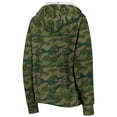 thumbnail image 3 of Women's New Era Camo Washington Commanders Raglan Full-Zip Hoodie, 3 of 3