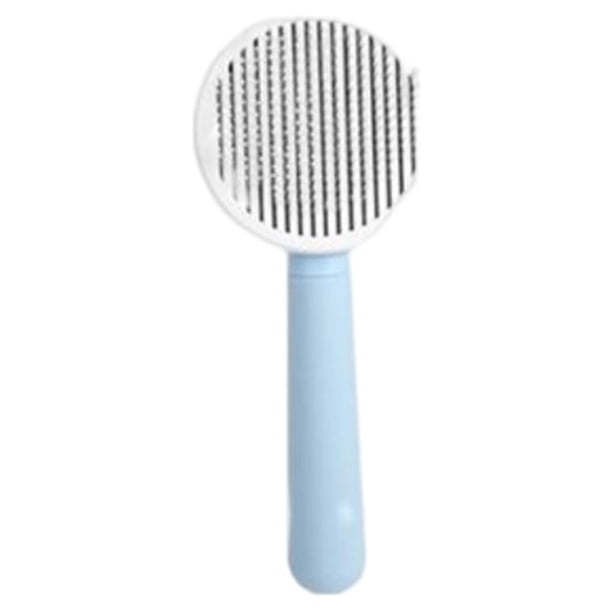 Methold Removedor de pelo Universal para mascotas con mango, cepillo para la piel, cepillos autolimpiantes para peinar el cabello, herramienta Aseo de mascotas