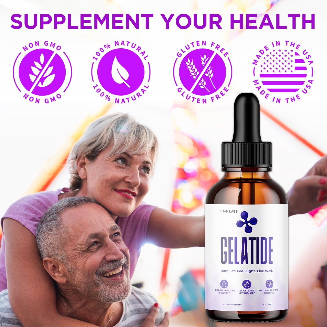 Gelatide Advanced Formula Drops Supporting Your Active Lifesyle Naturally 150 Servings