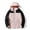 Pink, variant on AOOCHASLIY Women's Winter Coat Clothes Mens and Womens Couple Style Jacket Coat Detachable Hatwater Proofing Windproof Outdoor Sprinting Suit