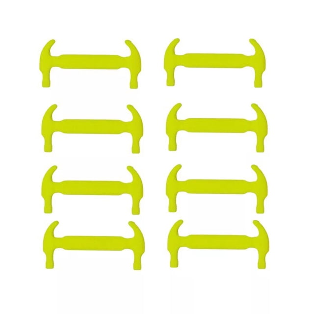 10 unids/lote, nuevos cordones elásticos de silicona para niños, cordones para zapatos sin atar, cordones para niños, cordones de gel de sílice, prácticos cordones para perezosos, Italia Gao Jinjia LED