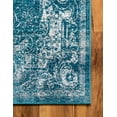 thumbnail image 5 of Unique Loom Medallion Aarhus Rug , 2' 0" x 6' 0" ,Blue, 5 of 7