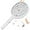 White-1 pack, variant on [New Deal] Electric Fly Swatter Racket - Bug Zapper Racket with Powerful Grid - Easy to Use, Lightweight - Indoor & Outdoor Use.