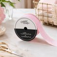 thumbnail image 2 of UNIQUE CREATIV Glitter Cut Ribbon, Pink, 25 mm × 4.5 m (1 in × 5 yd), 2 of 4