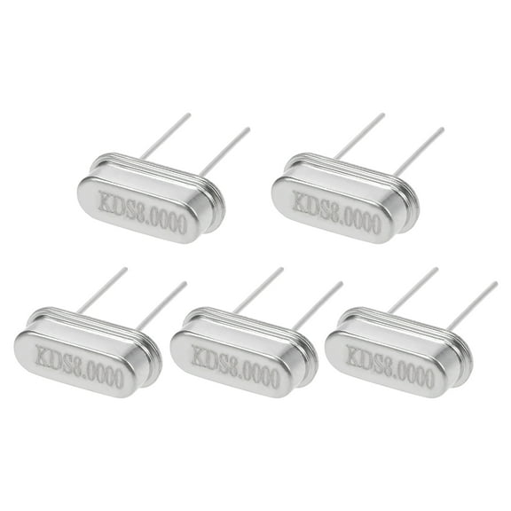 DIP Quartz Crystal Oscillators Resonators 8MHz HC-49S Replacements 5Pcs