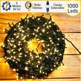 thumbnail image 5 of Luces navideñas DOSYU 1000 LEDs Blanco CÁLIDO 16 Metros, 5 of 5